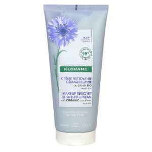 Klorane - Crème Nettoyante Démaquillante Bleuet 200ml