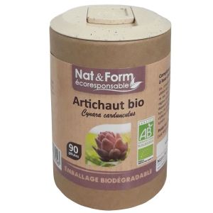 Nat & Form - Artichaut Bio - 90 gélules