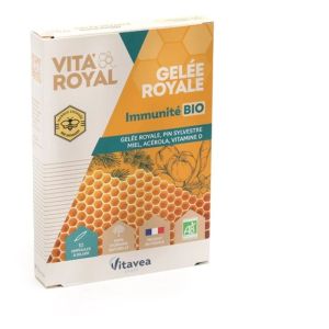 Nutrisanté - Vita'Royal gelée royale Immunité Bio 10 ampoules