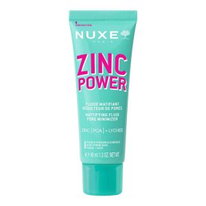 Nuxe - ZINC POWER Fluide Matifiant Réducteur de Pores - 40ml