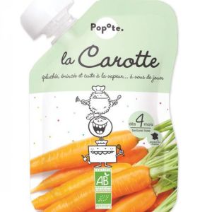 Popote - La carotte - dès 4 mois - 120g