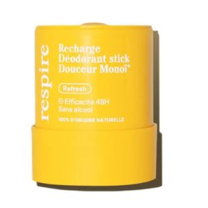 Respire - Recharge Déodorants stick Douceur monoï - 50g