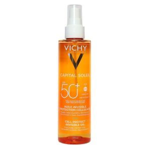 VICHY - Huile invisible protection cellulaire - 50+SPF - 200ml