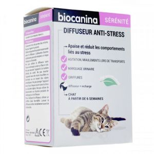 Biocanina - Diffuseur anti-stress - Diffuseur + recharge