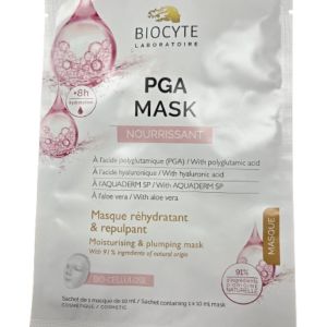 Biocyte - PGA Mask nourrisant repulpant réhydratant - 1 masque bio cellulose