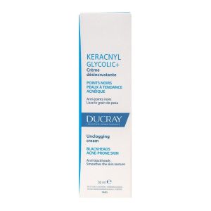 Ducray - Crème désincrustante Keracnyl glycolic + - 30ml