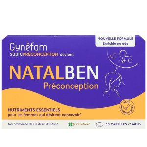 Effik - Natalben préconception - 60 capsules