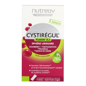 Nutreov - Cystirégul flash 5 jours - 5 sticks
