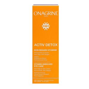 Onagrine - Activ détox soin regard vitaminé - 15 ml
