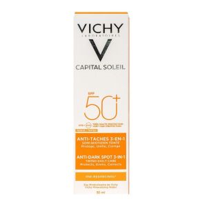 Vichy - Capital soleil soin protecteur anti-taches 3-en-1 SPF50 teinté - 50ml