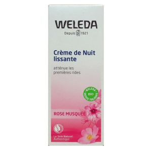 Weleda - Rose musquée Crème de nuit lissante - 30mL