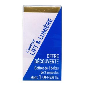 Asepta - Coup d'éclat - 3 ampoules + pochette offerte