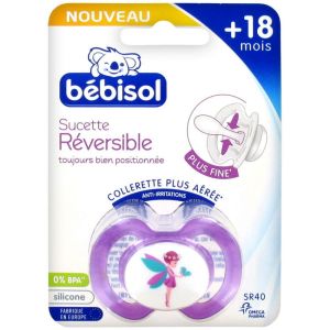 Bébisol Sucette Physiologique Silicone 0-6 Mois SP10