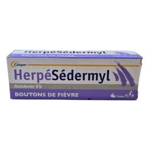Cooper - HerpéSédermyl boutons de fièvre  aciclovir 5% - 2g
