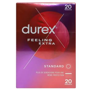 Durex - Préservatifs - Sensation Feeling Extra - Bt20