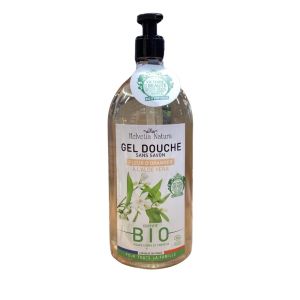 Helvetia Natura - Gel douche Fleur d'oranger Aloe vera - 1L