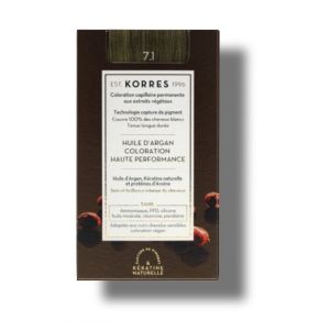 Korres - Coloration Haute Performance - 7.1 Blond Cendré