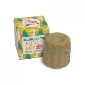 Lamazuna - Shampooing solide cheveux normaux pin sylvestre - 55 g
