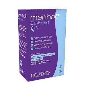Manhaé - Cap Expert cheveux - 3 mois
