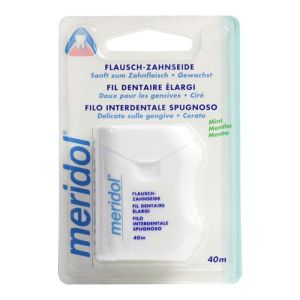 Meridol - Fil dentaire ciré élargi - 40 m