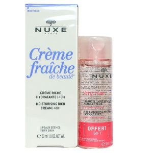 Nuxe - Crème fraîche crème riche hydratante 48h + eau micellaire offert - 30ml/50ml