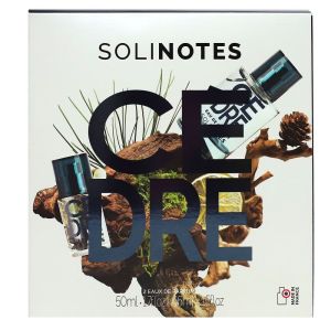 Solinotes - Coffret noël 2025 duo Eaux de parfum Cèdre