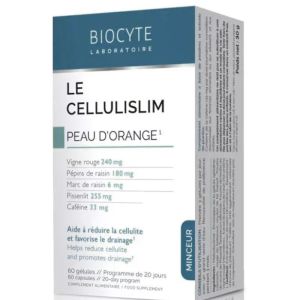 Biocyte - Le cellulislim peau d'orange - 60 gélules
