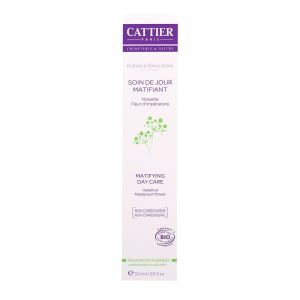 Cattier - Soin de jour matifiant Fleur d’Émulsion - 50 ml