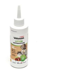 Clement-thekan - VETOSAN Lotion Anti-parasitaire sans Rinçage 150ml Chat/Chien