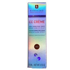 Erborian - CC creme soins correcteur teinté Rich - 15mL