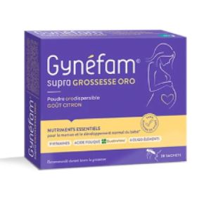 Gynefam - Supra grossesse oro - 28 sachets citron
