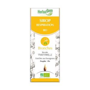 HerbalGem - Sirop Respiration Bronches - 150ml