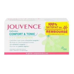 Jouvence - Gélules confort et tonic - 60 gélules