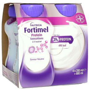 Nutricia - Fortimel Protein arome neutre 4x200ml