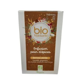 Nutrisanté - Infusion pain d'épices - 20 infusions