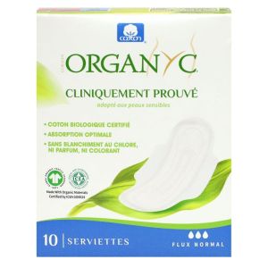 Organyc - Organyc Serviettes Extra-Fines 10 serviettes