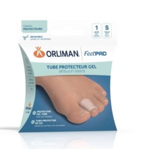 ORLIMAN - Tube protecteur gel orteils et doigts