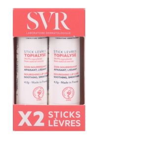 SVR - Topicalise Stick Lèvres Soin Nourrissant Apaisant et Protecteur - 2x4g