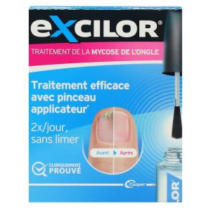 Excilor - traitement de la mycose de l'ongle - 3.3mL