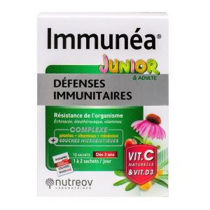 Immunéa - Junior & Adulte - 12 Sachets