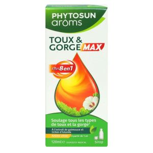 Phytosun aroms - Sirop Toux et gorge Max - 120Ml