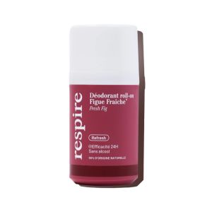 Respire - Déodorant Roll-On Rechargeable Figue Fraîche 24h - 50 ml