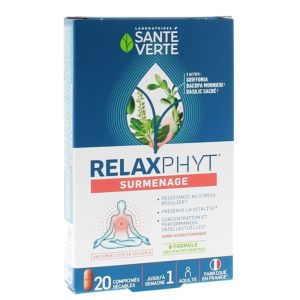 Santé Verte - Relaxphyt Surmenage - 20 comprimés
