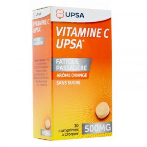 UPSA - Vitamine C 500mg - 30 comprimés à croquer