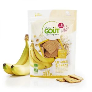 Good Goût - Les carrés banane dès 8 mois - 50 g