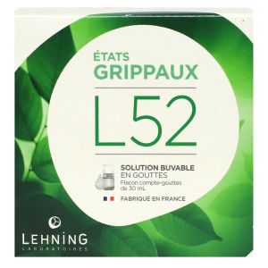 L52 - Etats grippaux - 30ml
