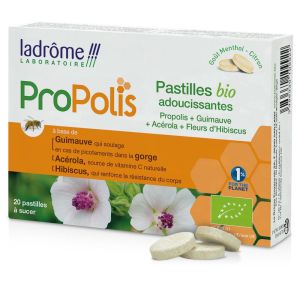 Ladrôme - Propolis Pastilles Bio adoucissantes - 40 pastilles