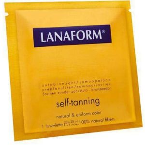 Lanaform - Lingette autobronzante visage et corps - 1 lingette