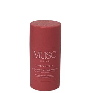 Musc Intime - Déodorant solide parfumé Sweet Litchi - 50g