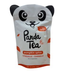 Panda Tea - Pumpkin spice citrouille cannelle - 28 sachets